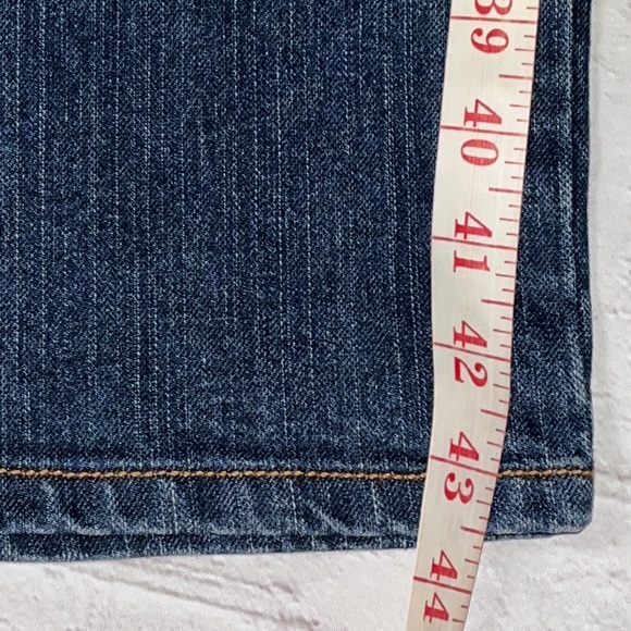 Jeanstar extra low rise slim bootcut jeans. Women’s size 24 - Picture 10 of 12